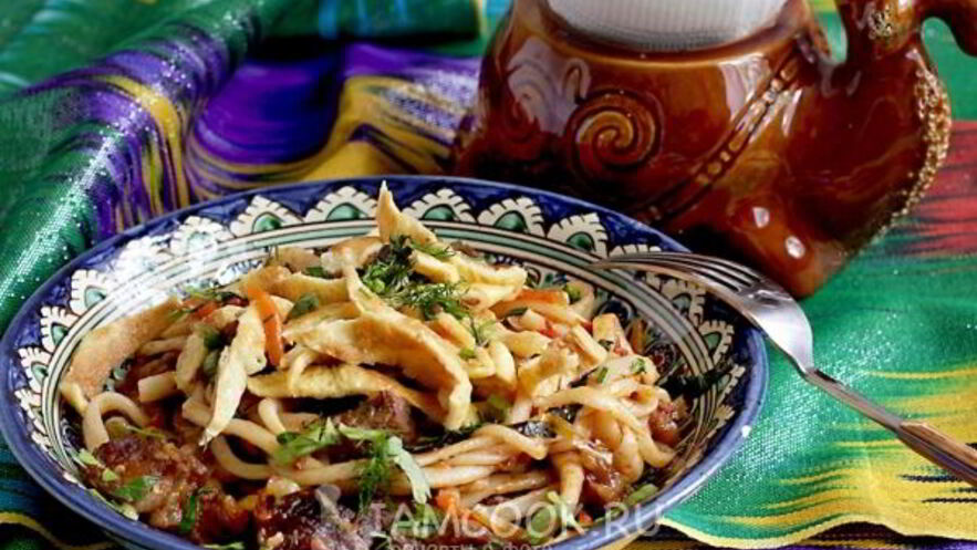 Рецепт каурмы лагман