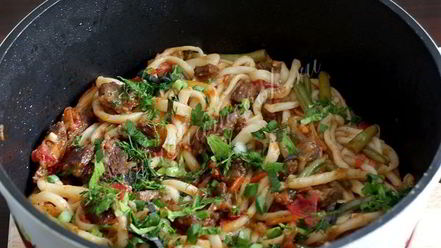 Рецепт каурмы лагман