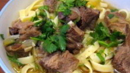 Рецепт лагмана из говядины по-узбекски