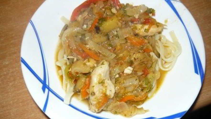 Рецепт лагмана из гуся