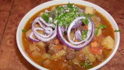 Рецепт Лагмана из спагетти