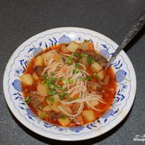 Лагман из утки