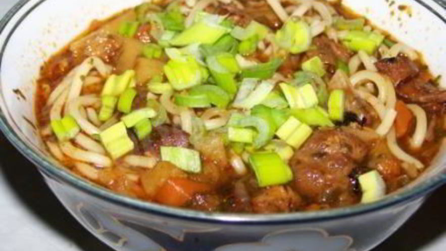 Рецепт лагмана классического по-узбекски