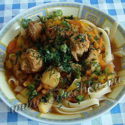 Рецепт Лагмана ленивого