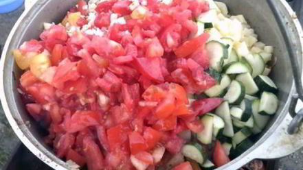 Рецепт лагмана на костре в казане