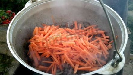 Рецепт лагмана на костре в казане