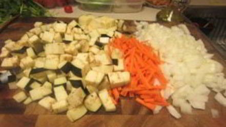 Рецепт лагмана с баклажанами