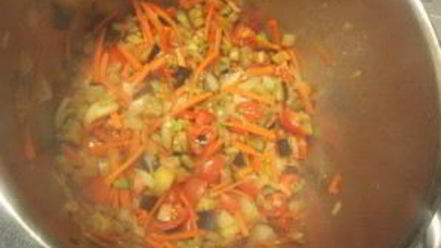 Рецепт лагмана с баклажанами