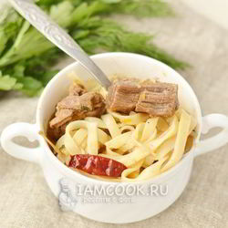 Рецепт Лагмана с говядиной