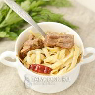 Рецепт Лагмана с говядиной