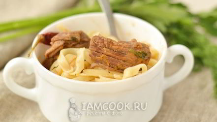 Рецепт лагмана с говядиной