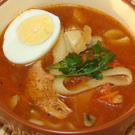 Рецепт Лагмана с грибами