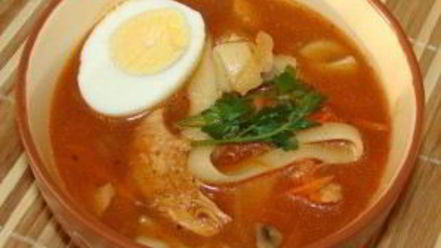 Рецепт лагмана с грибами