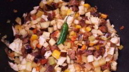 Рецепт лагмана с кабачками