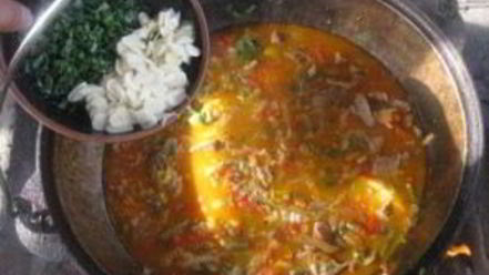 Рецепт лагмана с капустой