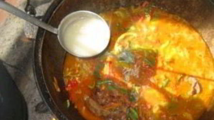 Рецепт лагмана с капустой