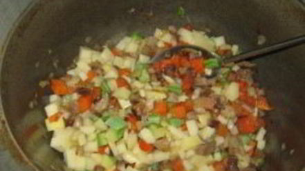 Рецепт лагмана с редькой