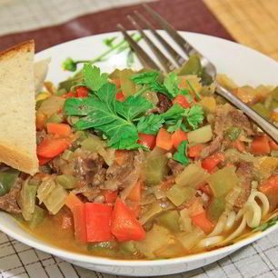 Рецепт Лагмана с сельдереем