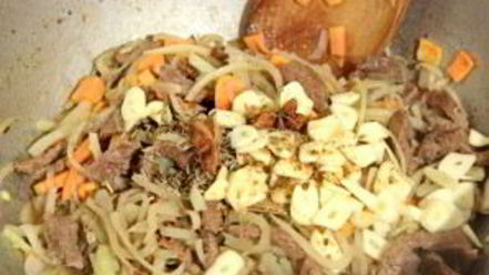 Рецепт лагмана с сельдереем