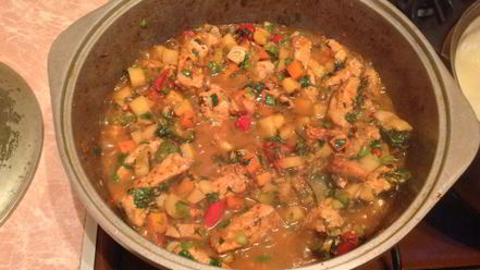 Рецепт лагмана с солеными огурчиками