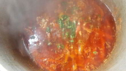 Рецепт лагмана с тянутой лапшой