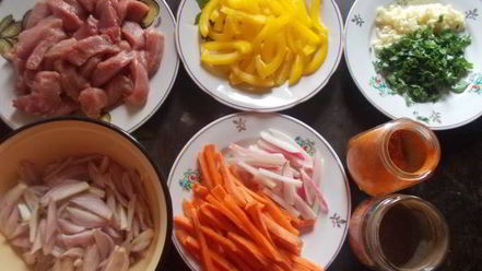 Рецепт лагмана с тянутой лапшой