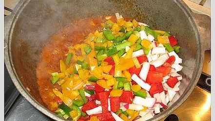 Рецепт лагмана со спагетти