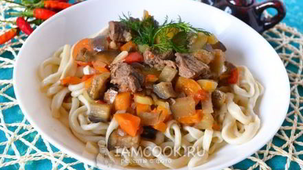 Рецепт лагмана уйгурского