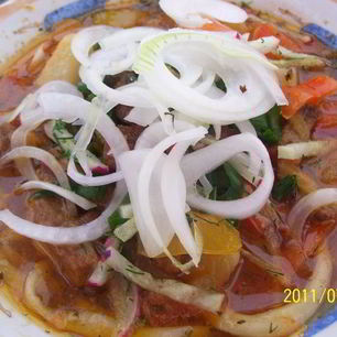 Рецепт Лагмана узбекского