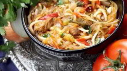 Рецепт лагмана в горшочках