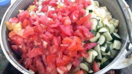 Рецепт лагмана в казане на костре