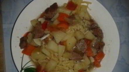 Рецепт лагмана в микроволновке