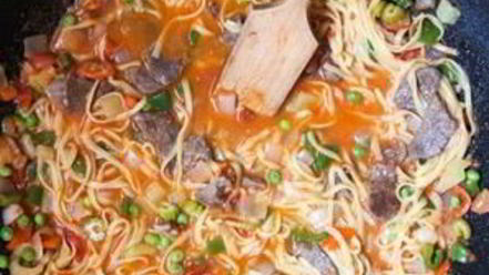 Рецепт лагмана в воке