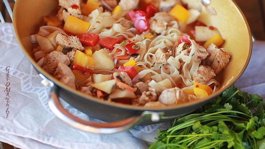 Рецепт лагмана за 20 минут