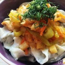 Рецепт Шивита ош — лагмана по-хорезмски