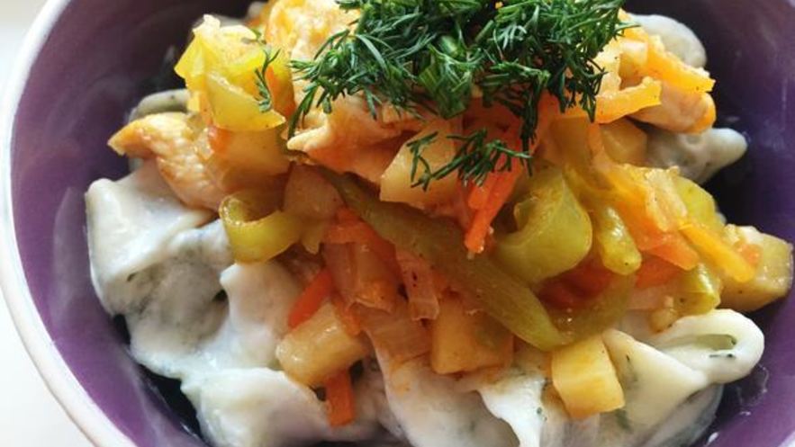 Рецепт шивита ош — лагмана по-хорезмски