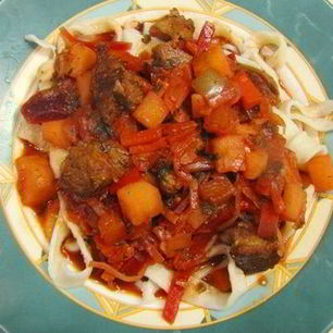 Рецепт Узбекского Лагмана с настоящей домашней лапшой