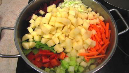 Рецепт узбекского лагмана с настоящей домашней лапшой