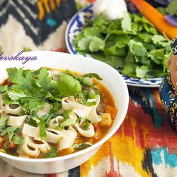 Рецепт Узбекского лагмана жареного