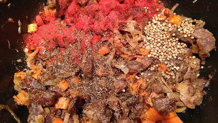 Рецепт узбекского лагмана жареного