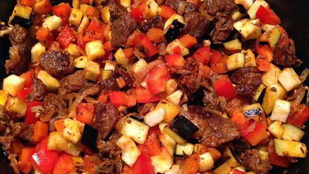 Рецепт узбекского лагмана жареного