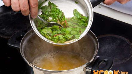 Рецепт кисломолочного супа со свекольной ботвой сарнапур