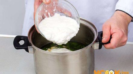 Рецепт кисломолочного супа со свекольной ботвой сарнапур