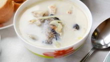 Рецепт латвийского молочного супа с рыбой