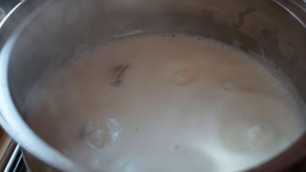 Рецепт молочного рисового супа с курагой