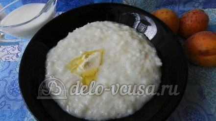 Рецепт молочного рисового супа