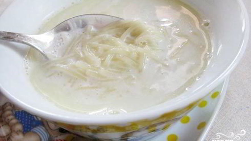 Рецепт молочного супа для деток