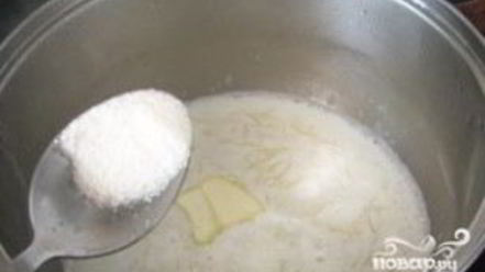 Рецепт молочного супа для деток