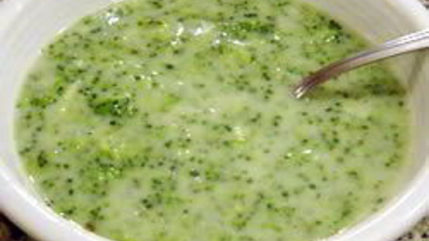 Рецепт молочного супа из брокколи