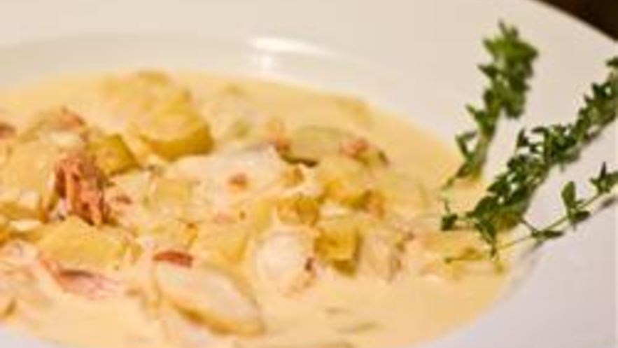 Рецепт молочного супа из рыбы